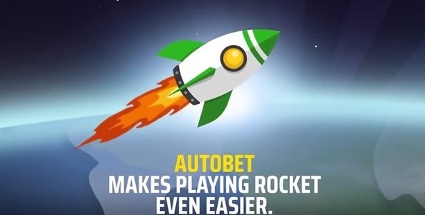 Raketenspiel, das Geld verdient